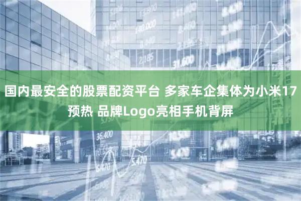 国内最安全的股票配资平台 多家车企集体为小米17预热 品牌Logo亮相手机背屏